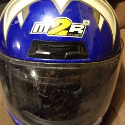 MOTORCYCLE HELMET M2R DOT APPROVED