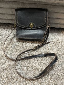 FOSSIL AINSLEY SMALL CROSSBODY-BLACK