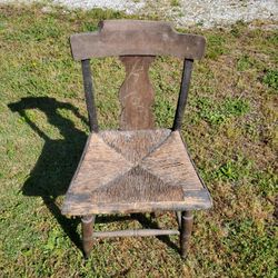 Old Black Chair