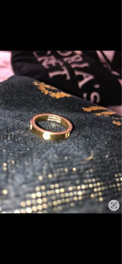 Cartier ring size 6 no box