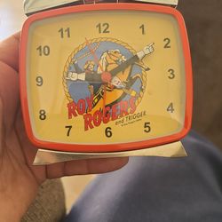 Roy Rogers And Trigger Alarm Clock 