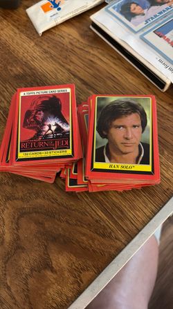 1983 Return of the Jedi cards 100+