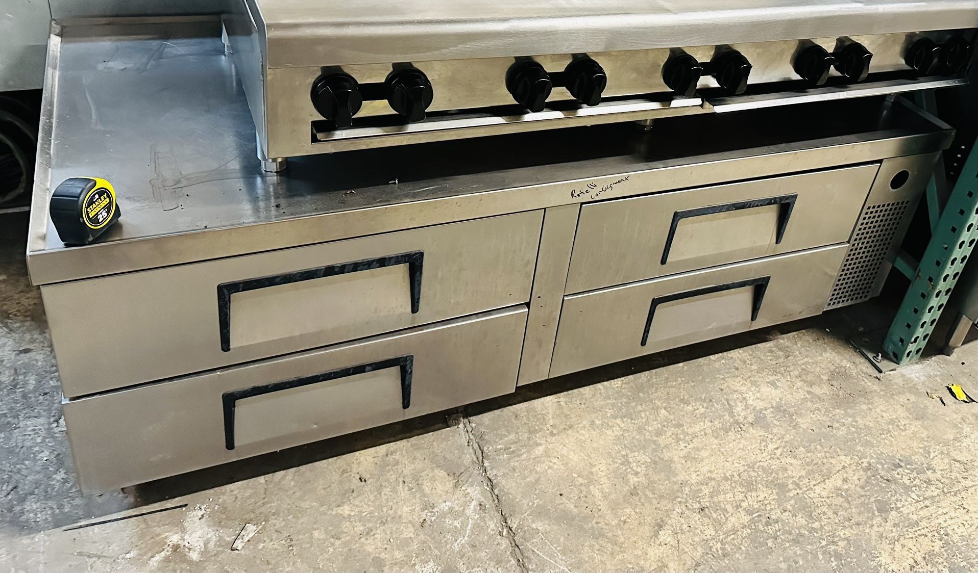 6ft Refrigerator Equipment Stand Only