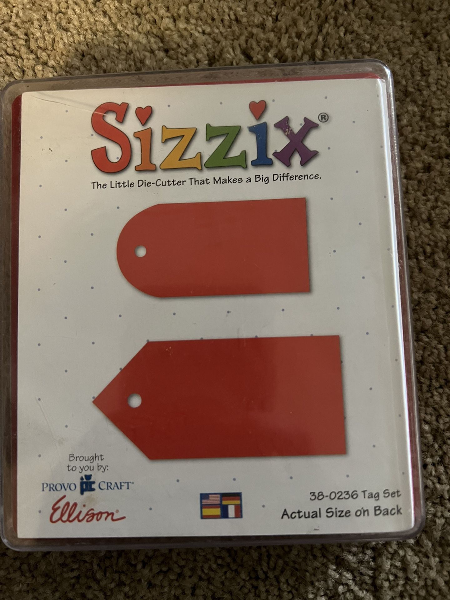Sizzix Tag Set