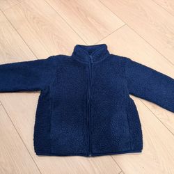 Uniqlo Kids Blue Fleece Jacket Size 7-8