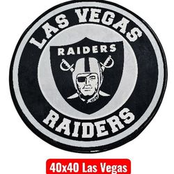 🔥Las Vegas Raiders Custom Rug🔥 40x40