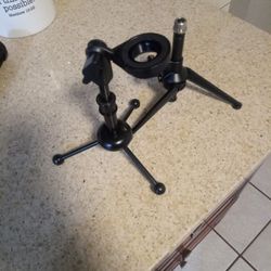 Two Desk Mic Stands Take Both For 40
