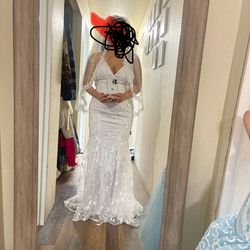 Wedding Mermaid Style Dress  