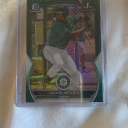 Lazaro Montes MLB Trading Card