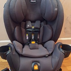 Chicco OneFit LX ClearTex All-in-One Convertible Car Seat - Smoke