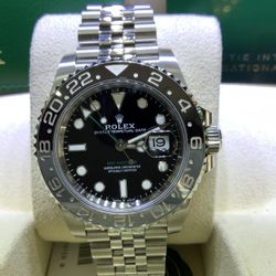NEW ROLEX GMT- MASTER II BRUCE WAYNE 
