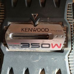 Kenwood Amp And Kenwood 12" Sub