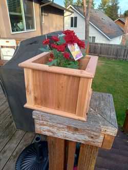 cedar Flower Boxes