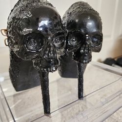 Zombie Peepshow Skull Stilletos 