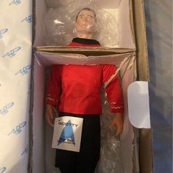 STAR TREX 1988 Collectible Doll SCOTTY 