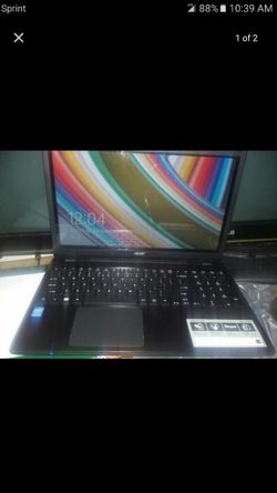 Acer touch sreen loptop