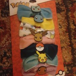Brand New Pokemon Hair Clips