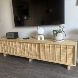 Oak Wood TV Stand/Media Console