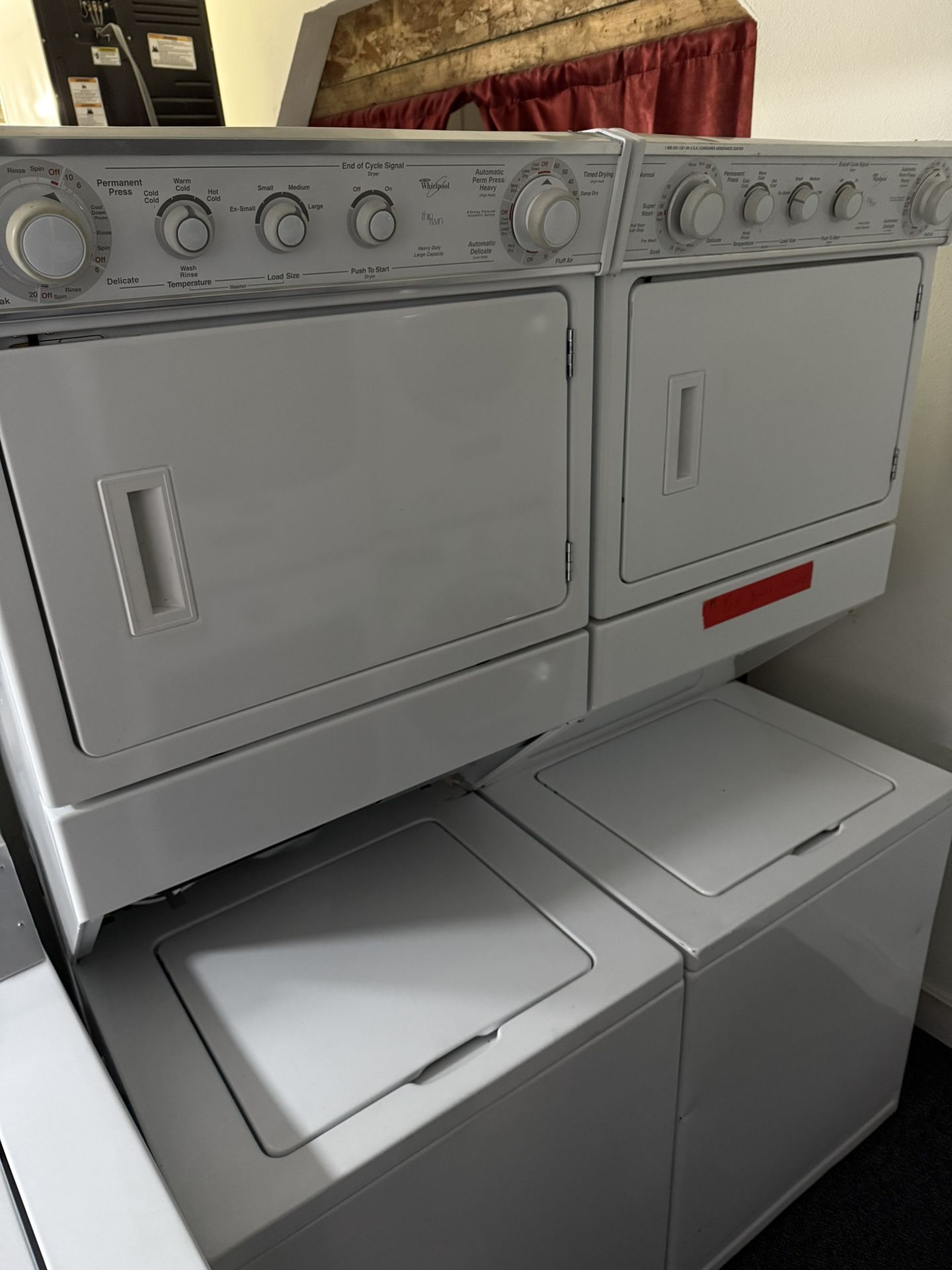 Washer And Dryer Set