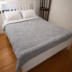 White Full Size IKEA Bed Frame