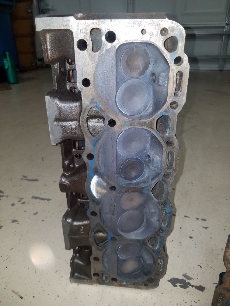 Ported Small Block Chevy Cylinder Heads Casting 14102193 63cc foxbody-302-with-gt40p-heads-gt40-intake-tfs1-cam-after-install-of