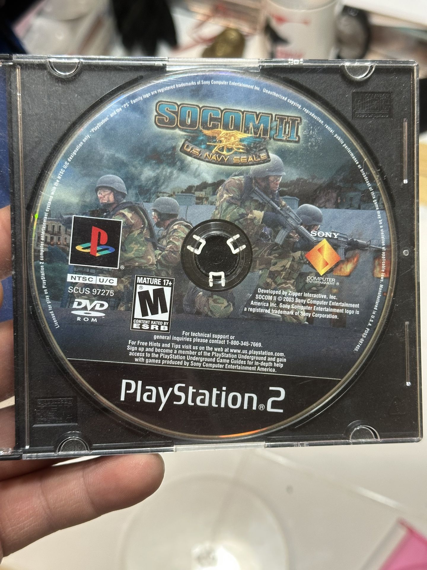 PlayStation 2 - SOCOM II: U.S. Navy SEALs