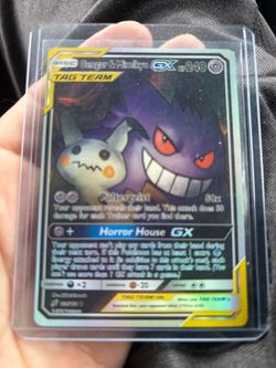 Gengar & Mimikyu GX Tag Team Pokémon Card