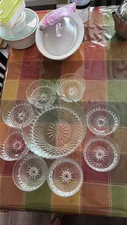 Glass party bowl set (party)