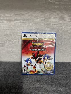 Sonic X Shadow Generation PlayStation 5 PS5 Video Game Brand New & Factory Sealed