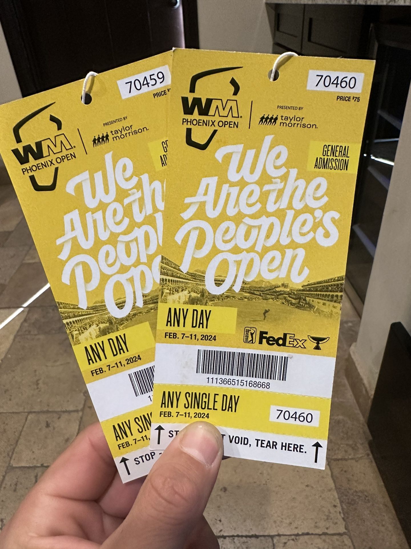 Waste Management Tickets (any day)