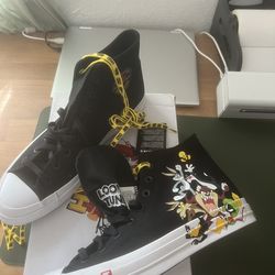 Kith Looney Tunes Converse Size 11 Brand New
