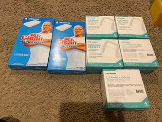 Lot Of 28 NEW Mr. Clean Magic Eraser and Highmark cleaning eraser