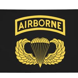 Airborne Flag 3X5 Ft Garden Flag Banner Outdoor Indoor Decoration Black1