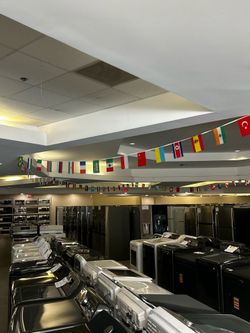Washer dryers refrigerator stove