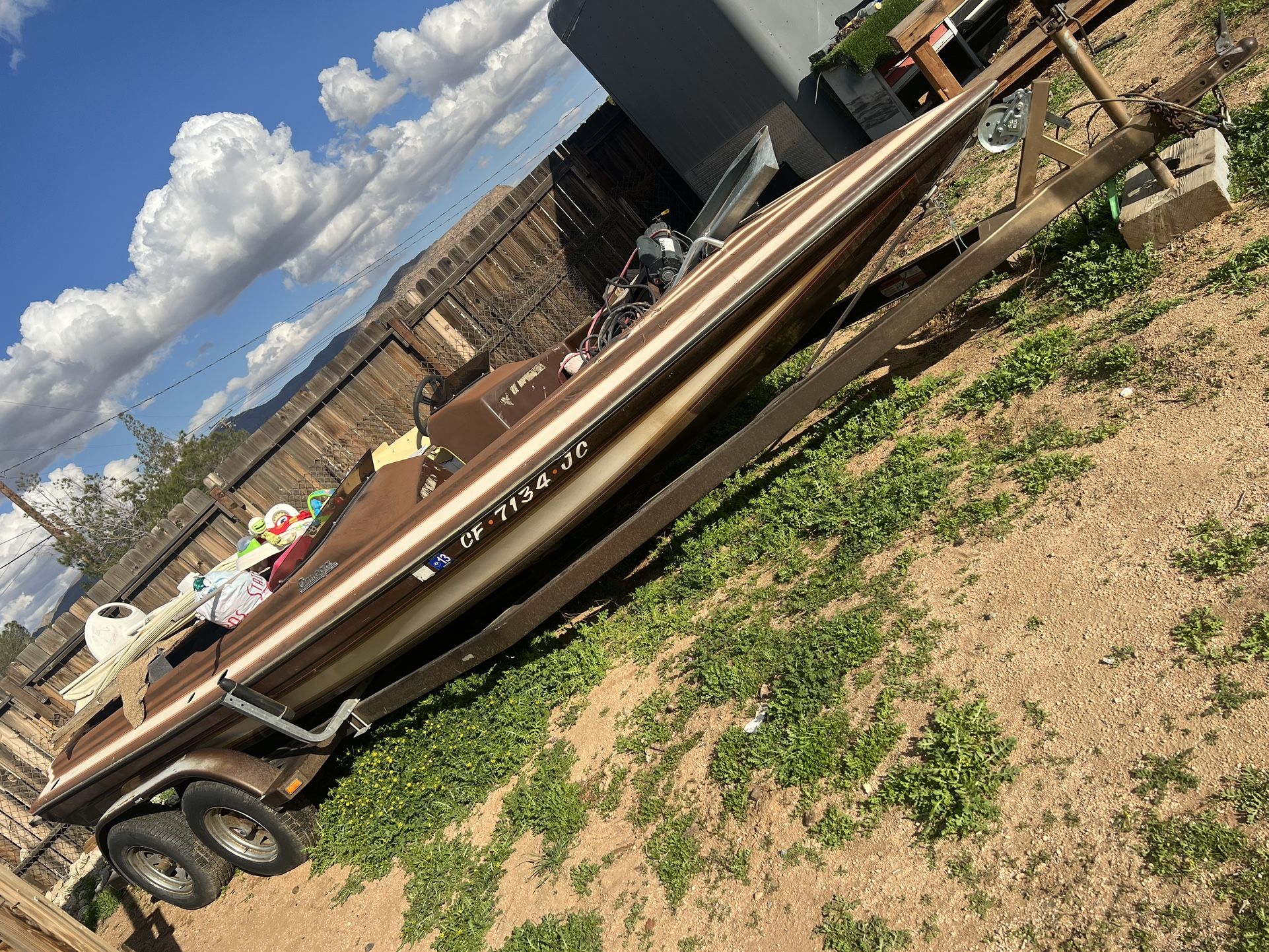 Jet Boat With Trailer