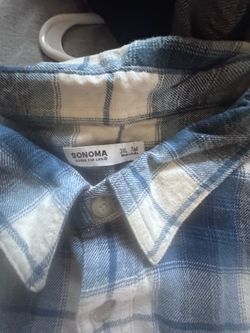 Sonoma long sleeve flannel button up