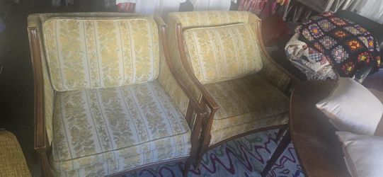 Pair Of Vintage Henreddon Chairs