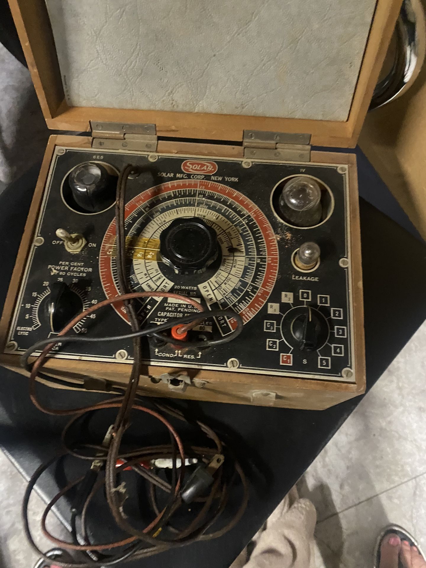 Solar Capacitor Analyzer Type Cb And Cc