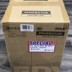 Pyle Powered Active PA System Loudspeaker Bluetooth Brand New 