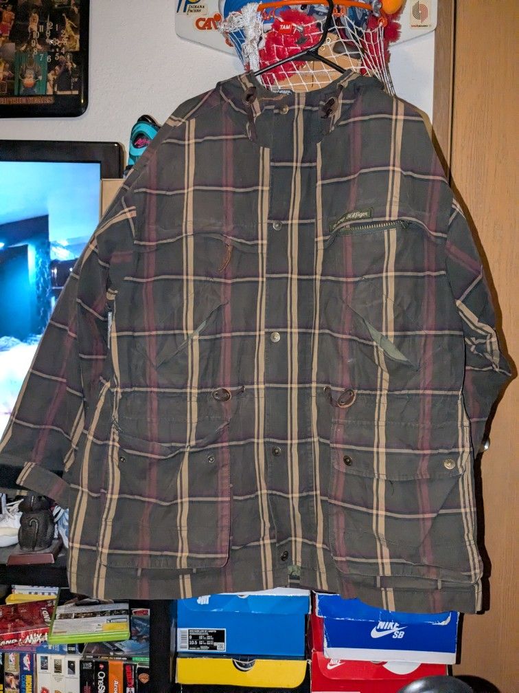 Vintage Tommy Hilfiger Plaid Jacket Size Large