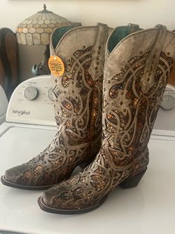 Corral Cowboy Boots Size 7  1/2
