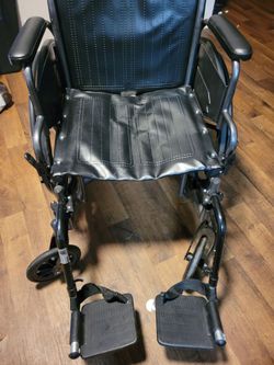 Black wheel chair