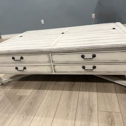 Coffee Table. High End. Solid Wood Heavy.