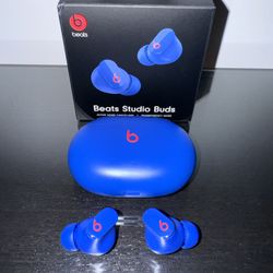 BEATS STUDIO BUDS TRUE WIRELESS NOISE CANCELLING EARBUDS - BLUE