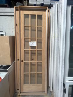 Interior wood door 30in x96in