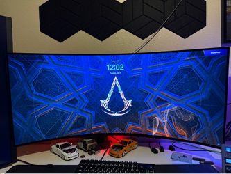 45” OLED LG curved ultra wide monitor