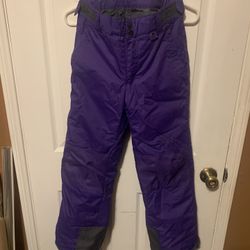 Youth Large Snow Pants Purple