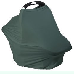 Breathable Car seat Cover Nursing Cover Green