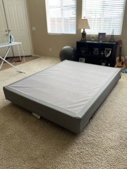 Queen Bed Box Spring & Frame