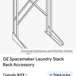 Ge space maker laundry rack brand new retails for 178 dollars